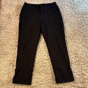 SunIce Stormpack Black Lightweight Snow Pants with Fleece Lining Size Medium.